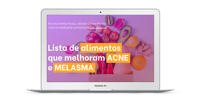 LISTA DE ALIMENTOS QUE MELHORAM ACNE E MELASMA